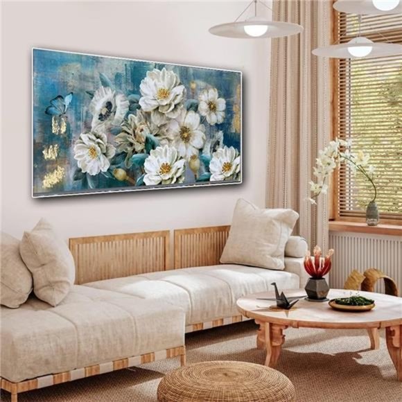 2 Pack Diamond Painting Kits, Large 5D DIY Dandelion Flower, (8X16inch) - Picture 4 of 8